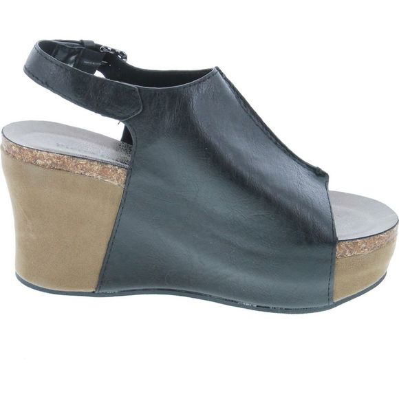 Pierre Dumas Hester-14 Black Womens sandals 8.5 NEW - Picture 5 of 7